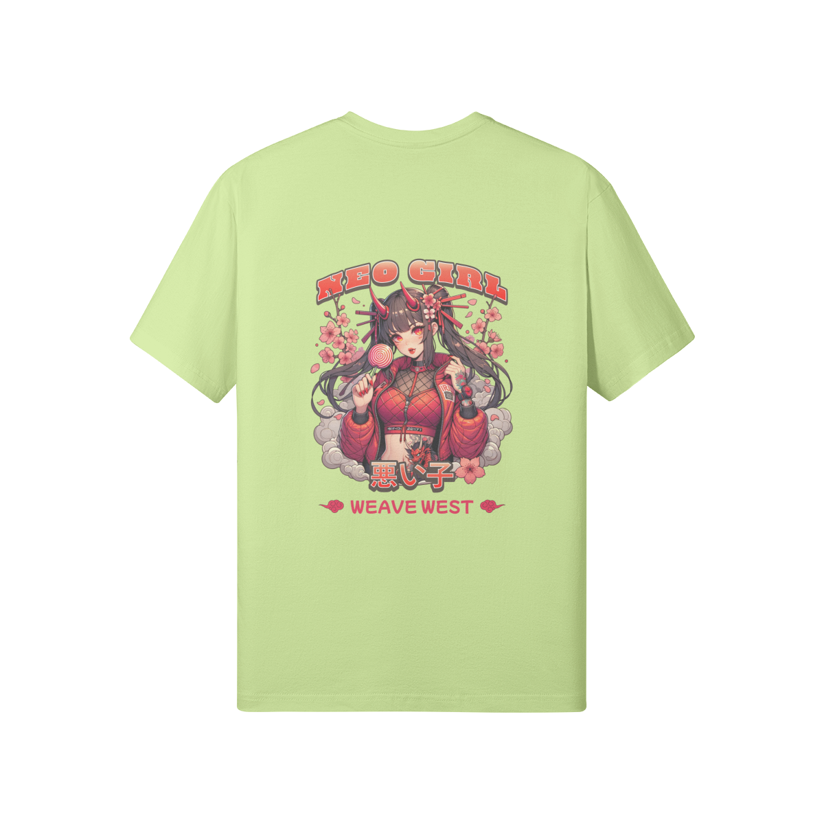 Soft Cotton Tee Neo Girl - Weave West