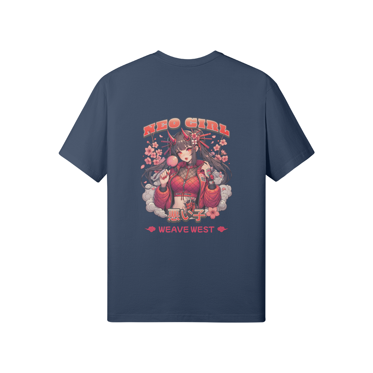 Soft Cotton Tee Neo Girl - Weave West