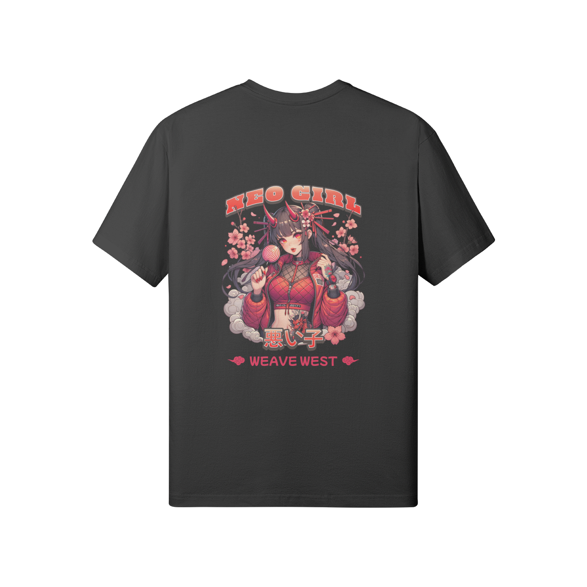 Soft Cotton Tee Neo Girl - Weave West