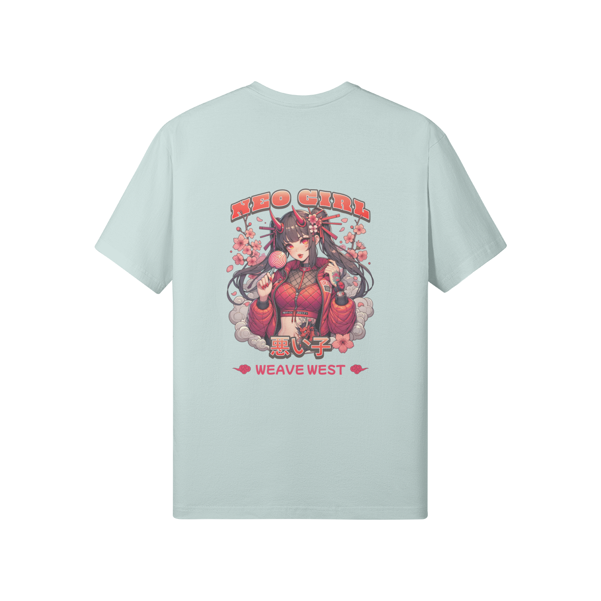 Soft Cotton Tee Neo Girl - Weave West