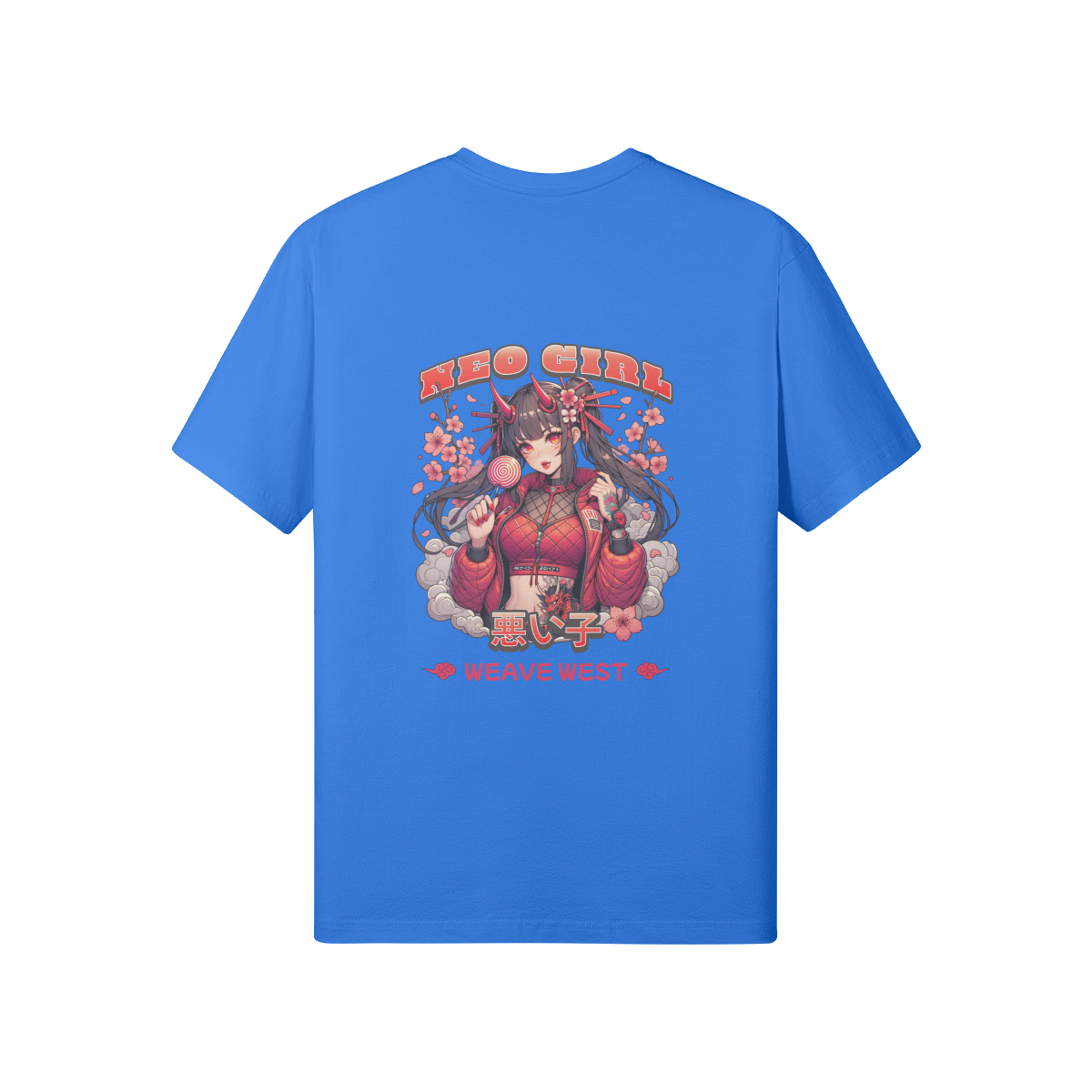 Soft Cotton Tee Neo Girl - Weave West