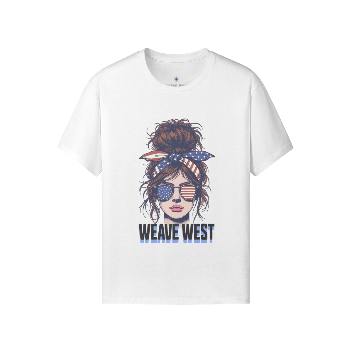 Soft Cotton Tee Downtown Girl - Weave West