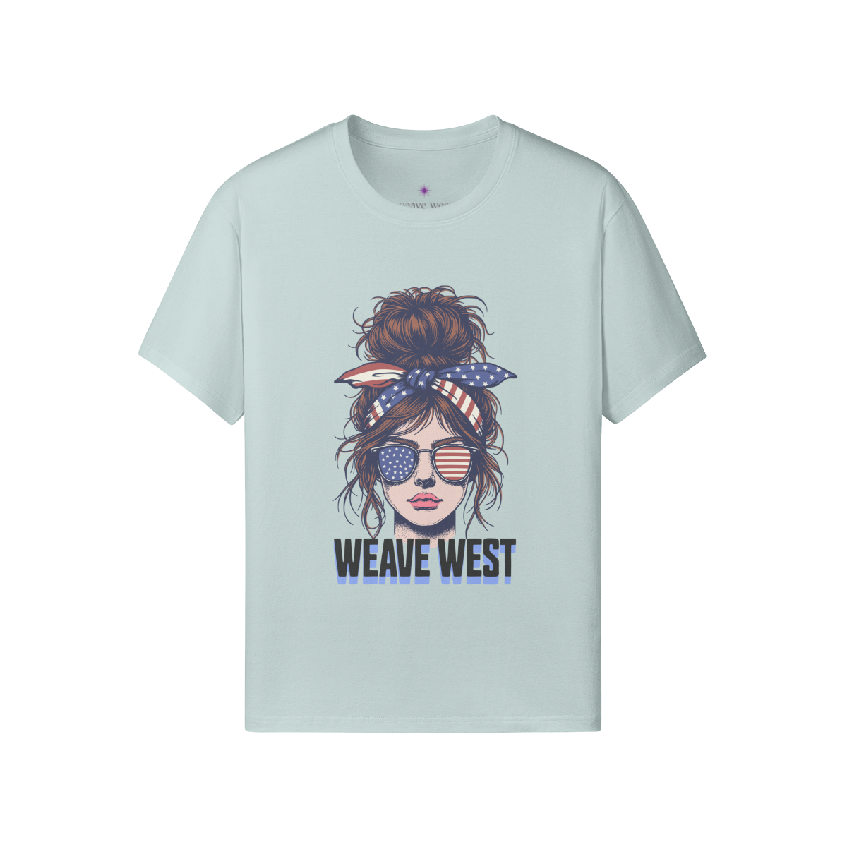 Soft Cotton Tee Downtown Girl - Weave West