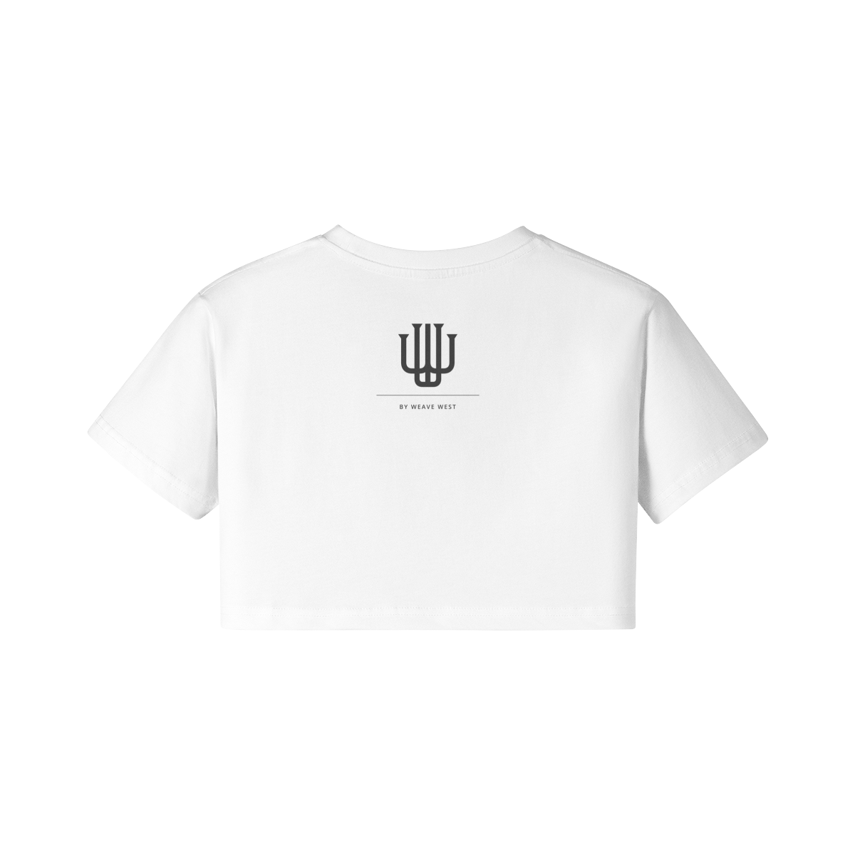 Soft Cotton Loose Crop Top Signature 4 - Weave West