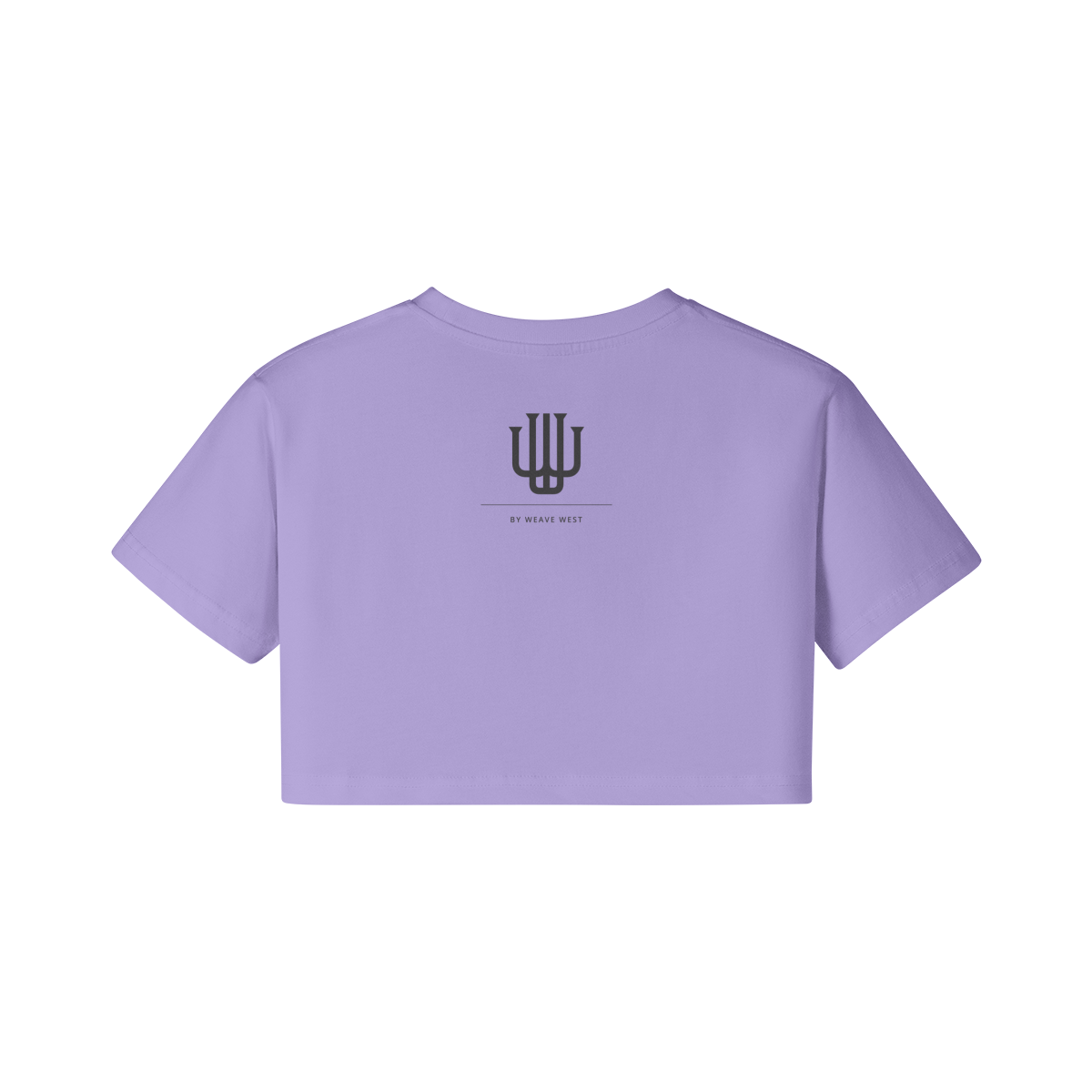 Soft Cotton Loose Crop Top Signature 4 - Weave West
