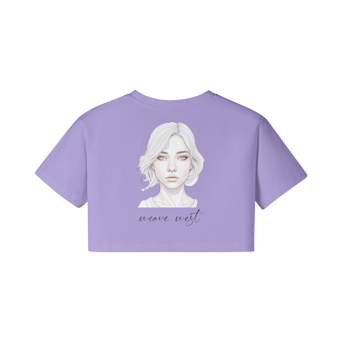Soft Cotton Loose Crop Top Elizabeth - Weave West