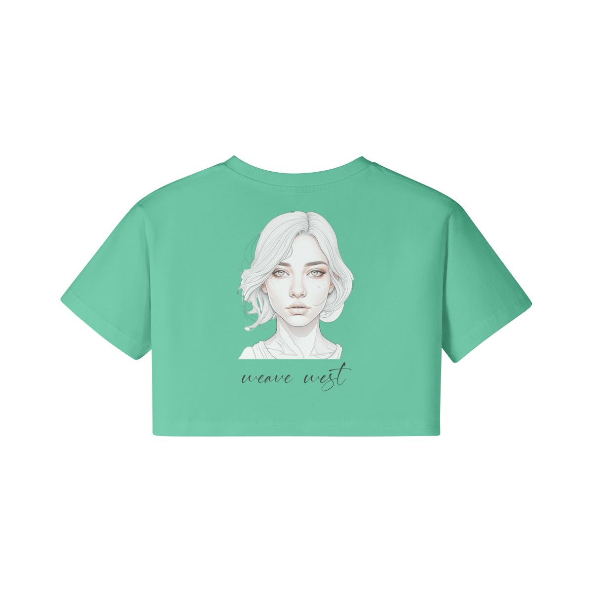 Soft Cotton Loose Crop Top Elizabeth - Weave West