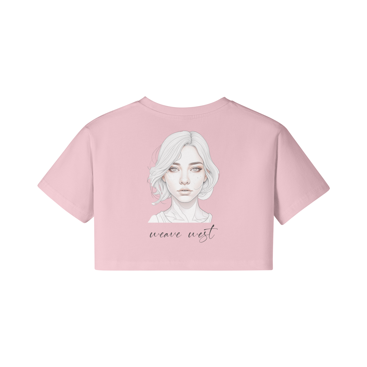 Soft Cotton Loose Crop Top Elizabeth - Weave West