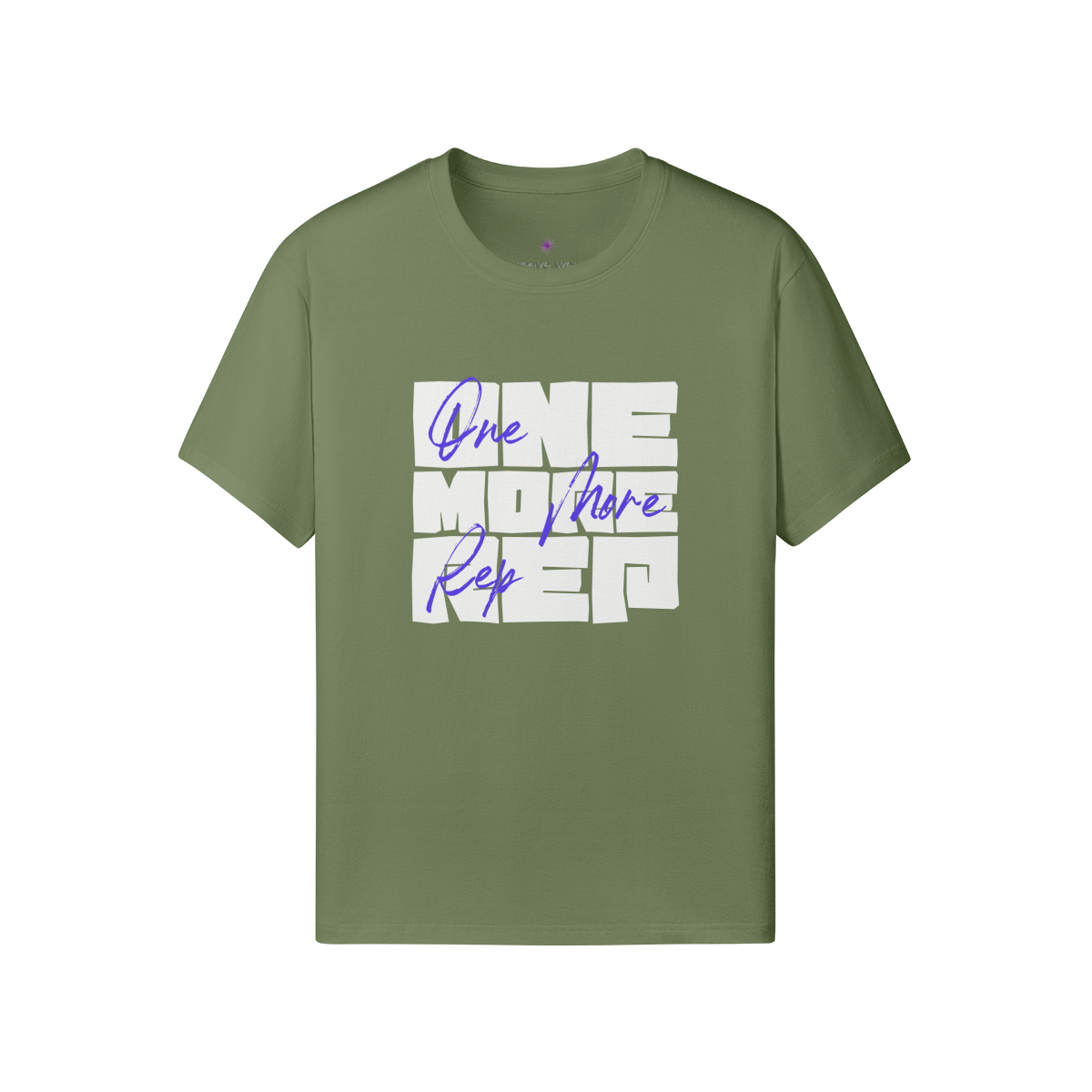 Premium Classic Fit Cotton Tee One More Rep - Weave West