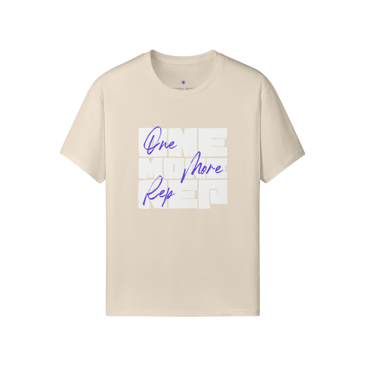 Premium Classic Fit Cotton Tee One More Rep - Weave West