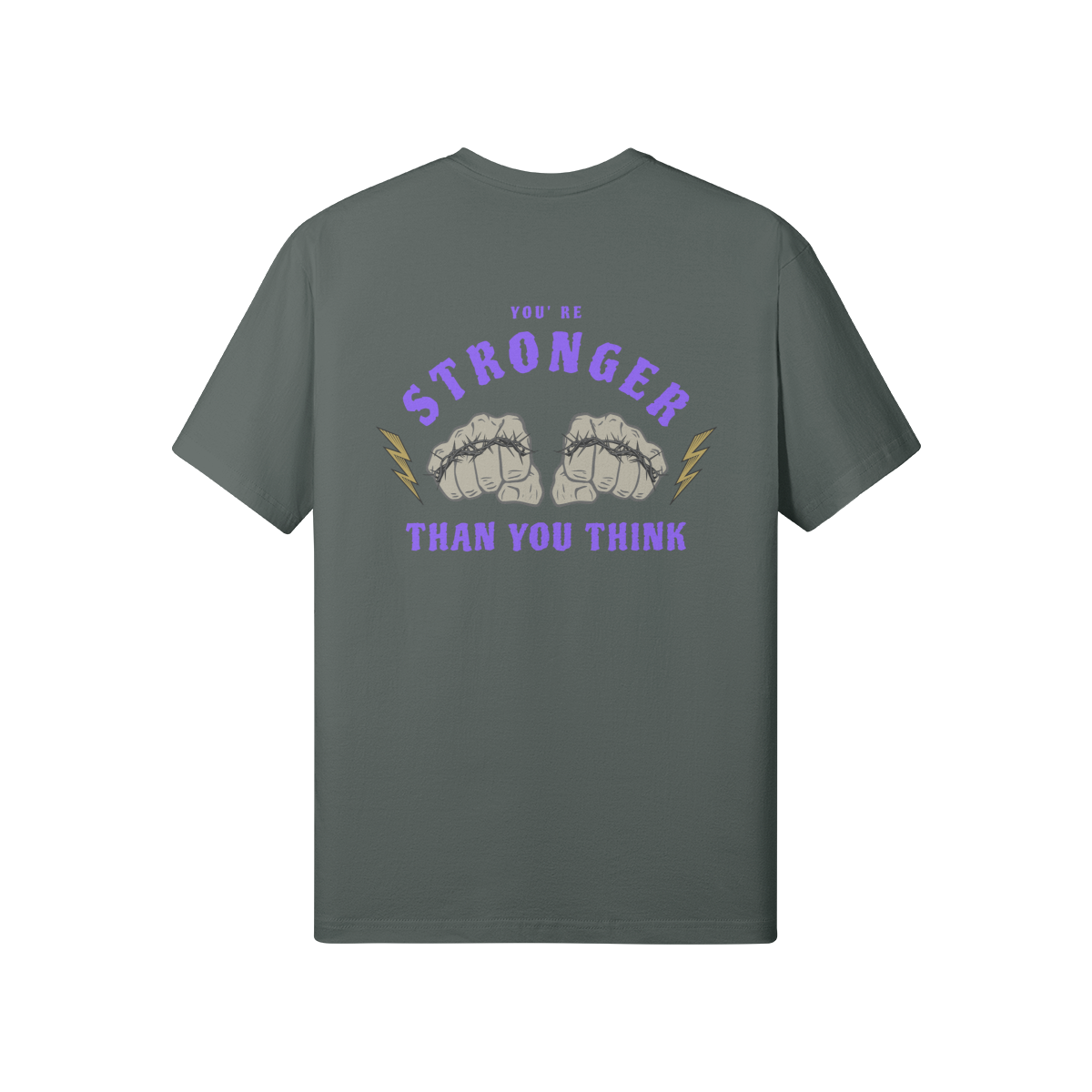 Premium Classic Fit Cotton Tee You Are Strong - Weave West