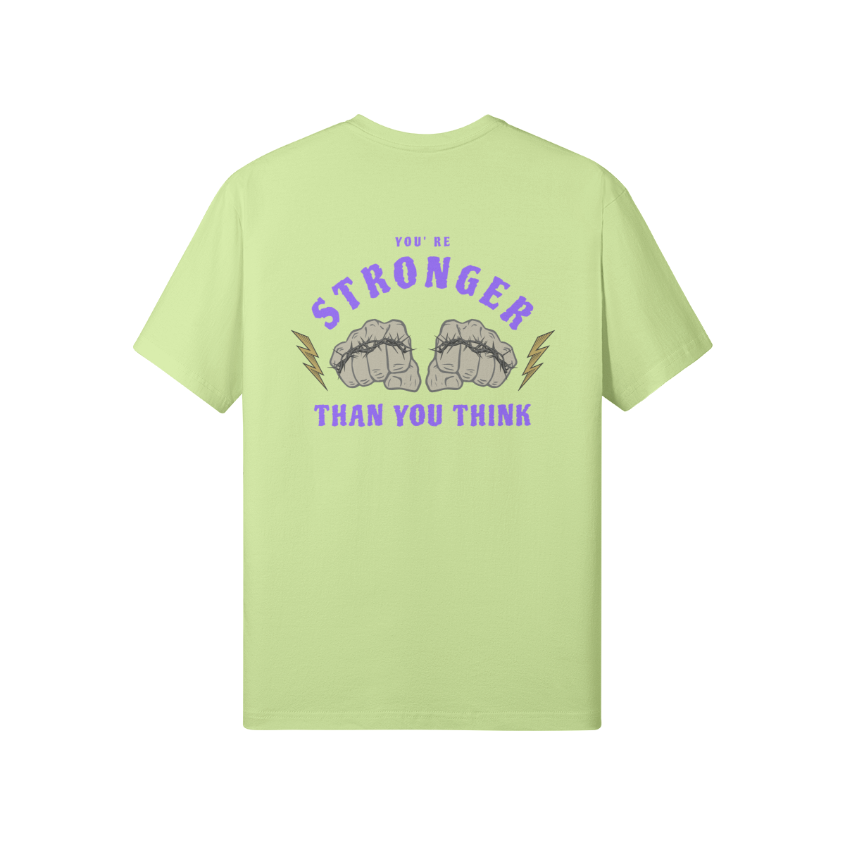 Premium Classic Fit Cotton Tee You Are Strong - Weave West