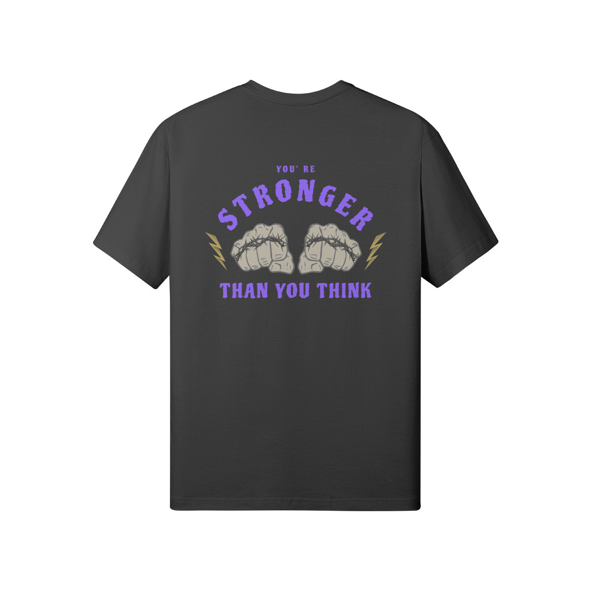 Premium Classic Fit Cotton Tee You Are Strong - Weave West