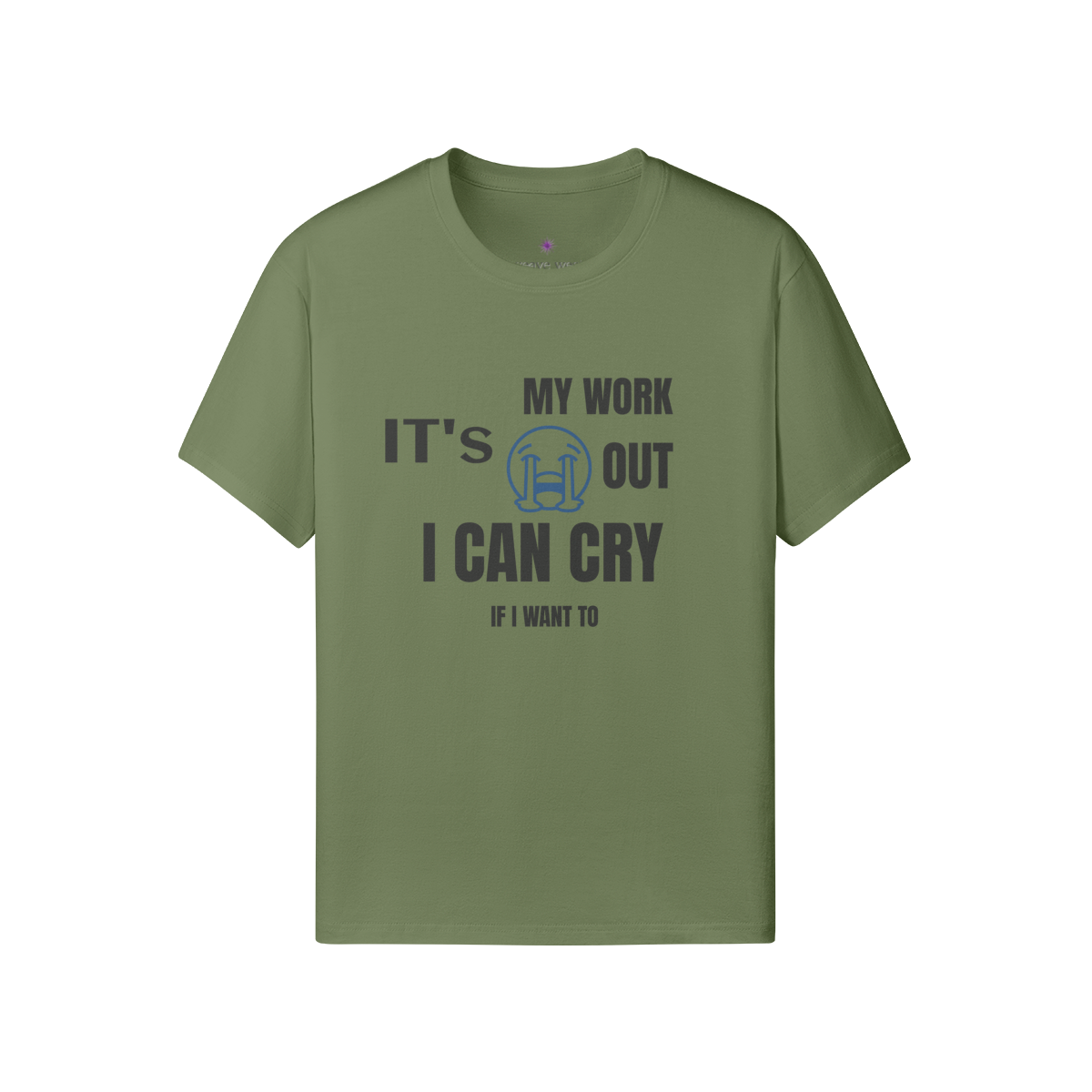 Premium Classic Fit Cotton Tee Cry - Weave West
