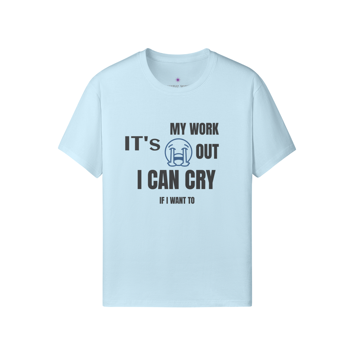 Premium Classic Fit Cotton Tee Cry - Weave West