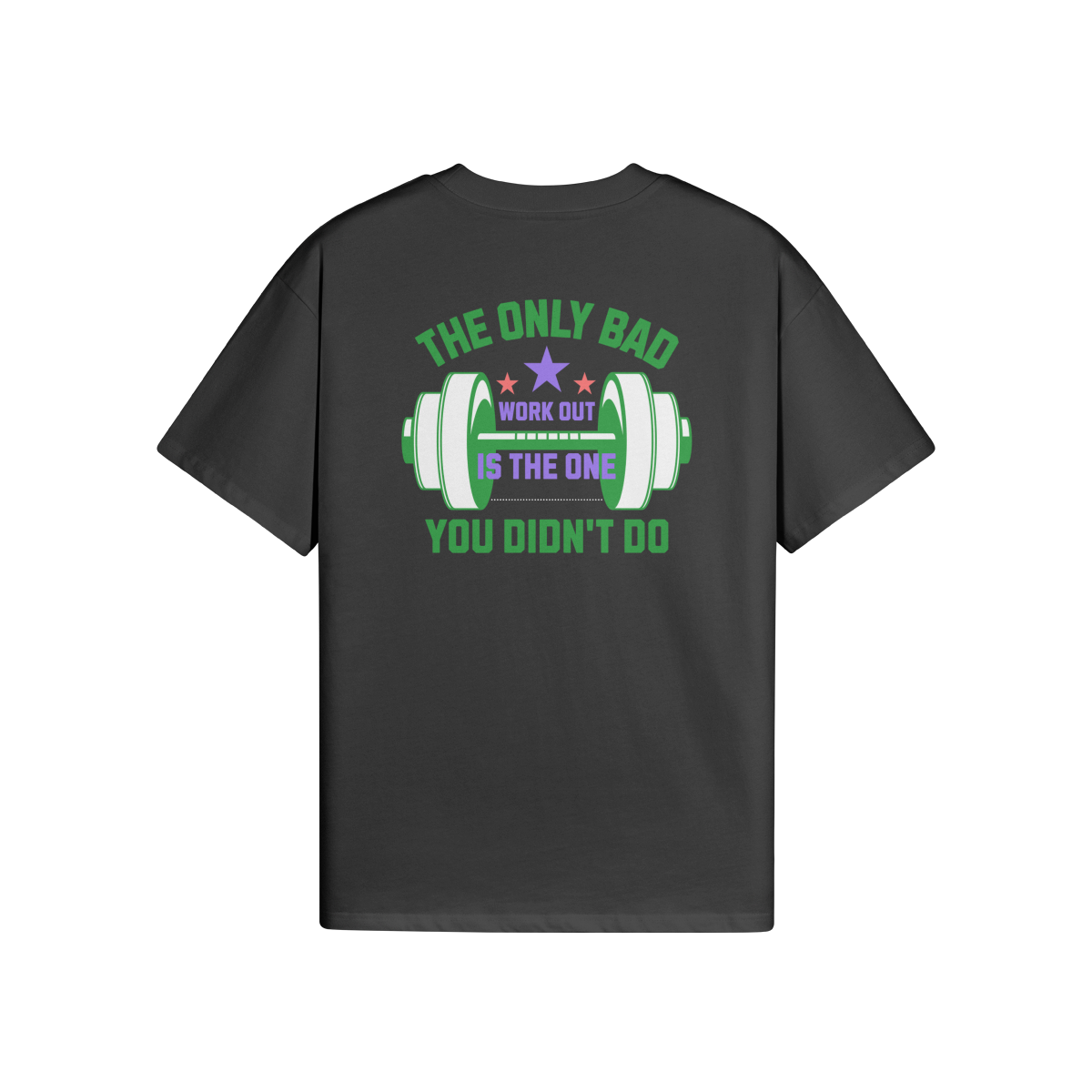 High Quality Cotton Oversized Loose-Fit Tee Work Out - Weave West