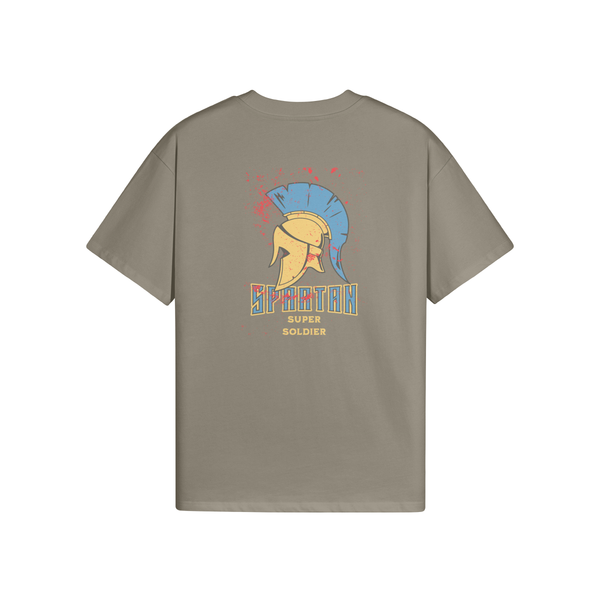 High Quality Cotton Oversized Loose-Fit Tee Spartan - Weave West