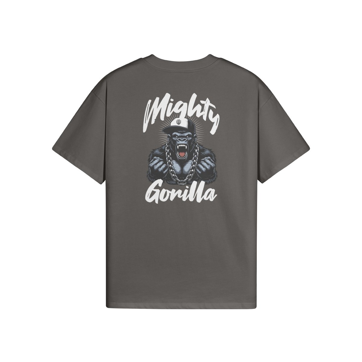 High Quality Cotton Oversized Loose-Fit Tee Mighty Gorilla - Weave West