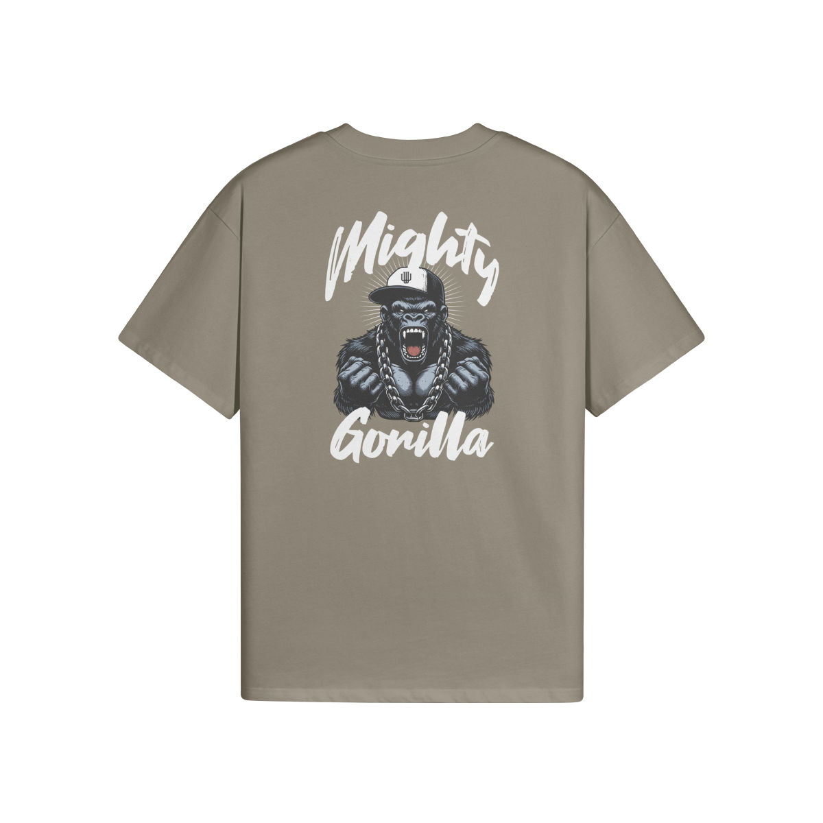 High Quality Cotton Oversized Loose-Fit Tee Mighty Gorilla - Weave West