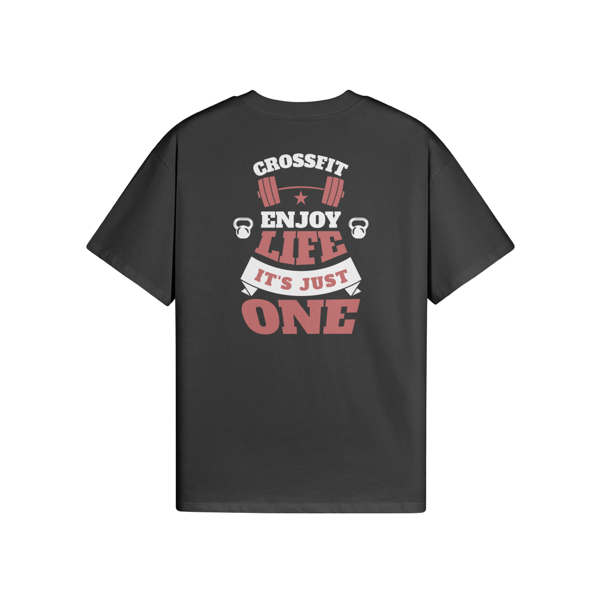 High Quality Cotton Oversized Loose-Fit Tee Cross Fit - Weave West