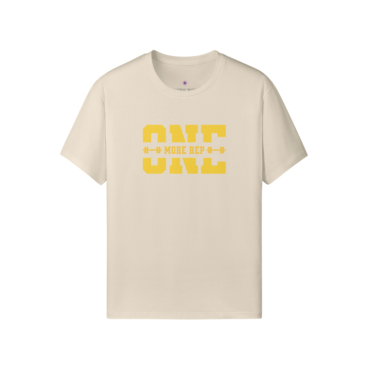 Premium Classic Fit Cotton Tee One More Rep - Weave West