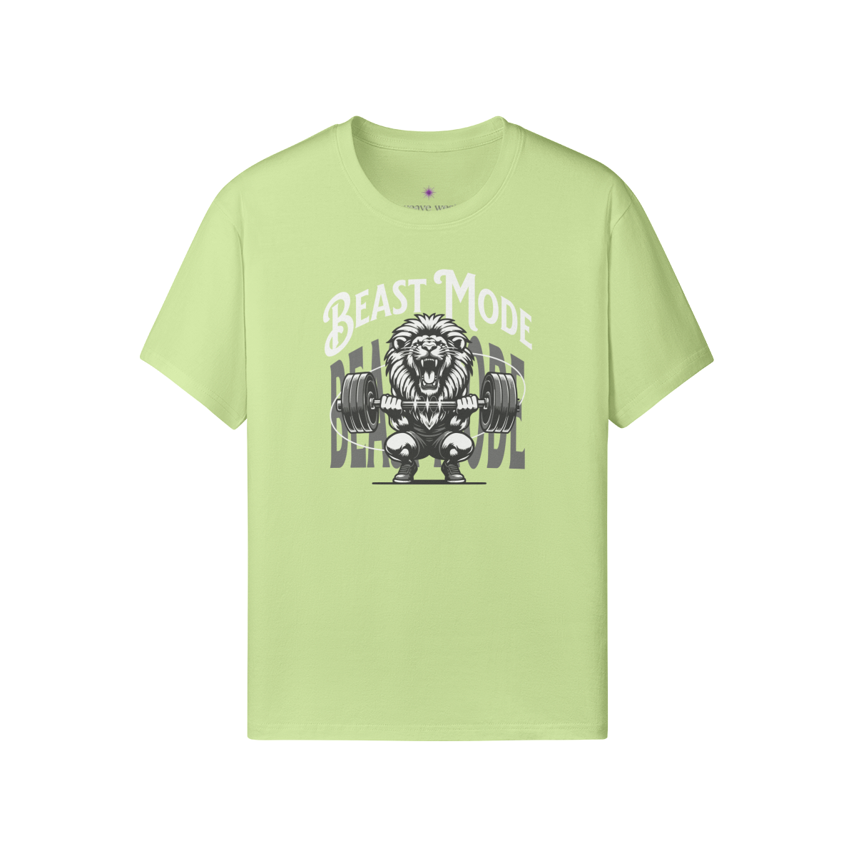 Premium Classic Fit Cotton Tee Beast Mode - Weave West