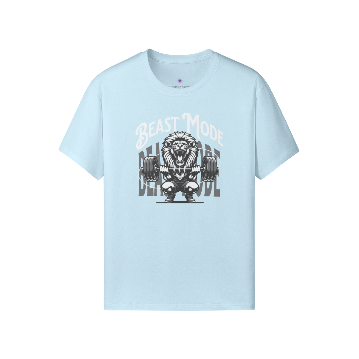 Premium Classic Fit Cotton Tee Beast Mode - Weave West