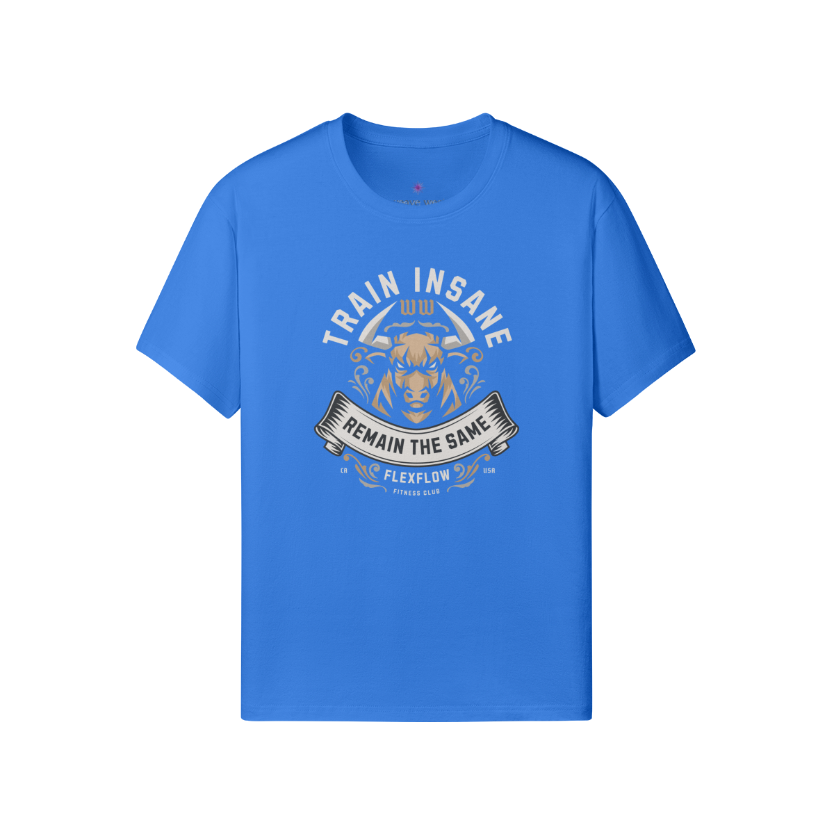 Premium Classic Fit Cotton Tee Train Insane - Weave West