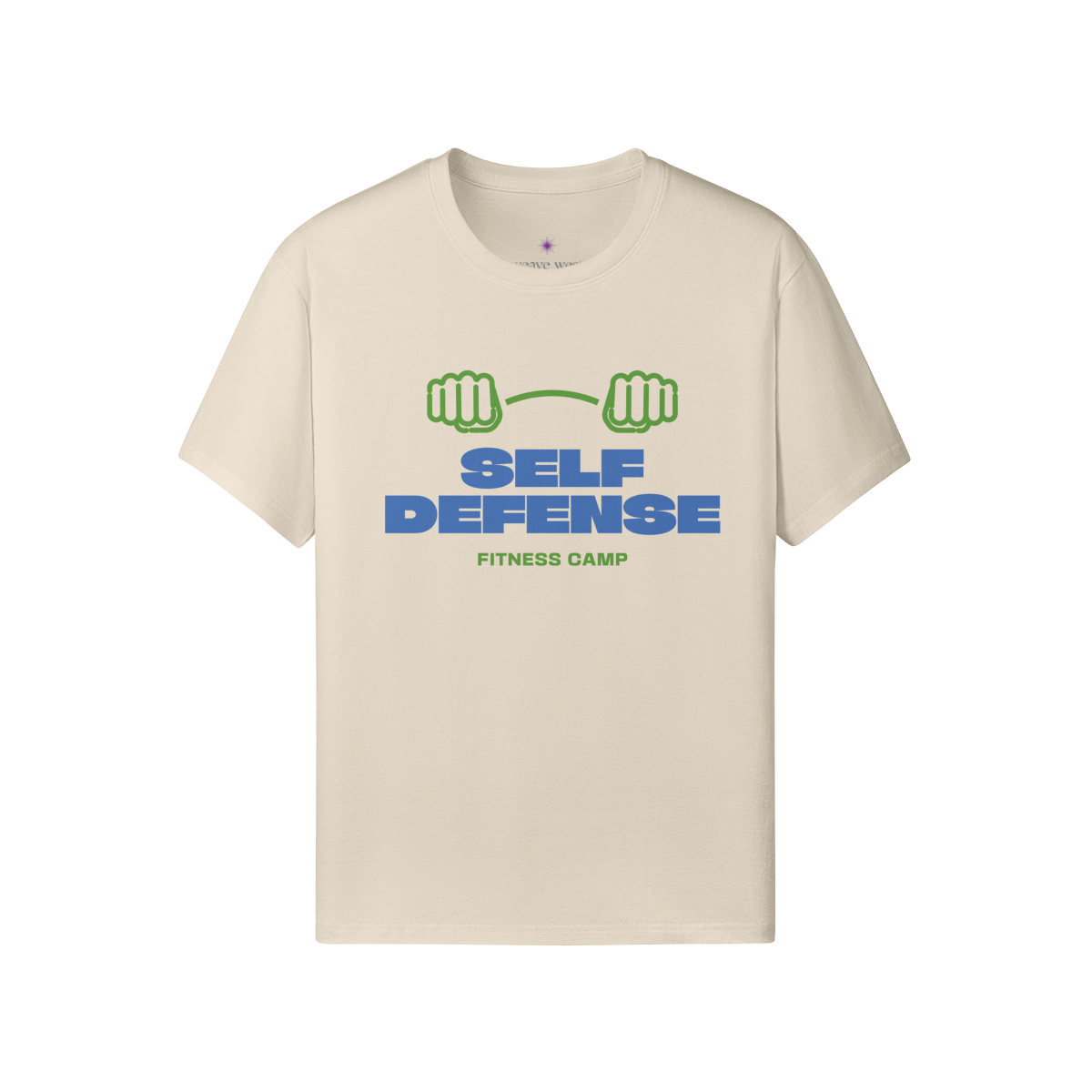 Premium Classic Fit Cotton Tee Self Defense - Weave West