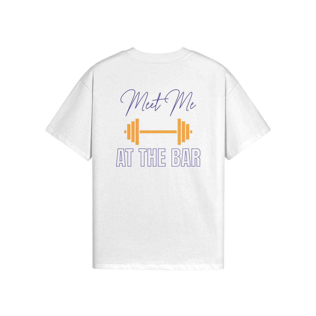 High Quality Cotton Oversized Loose-Fit Tee Meet Me - Weave West