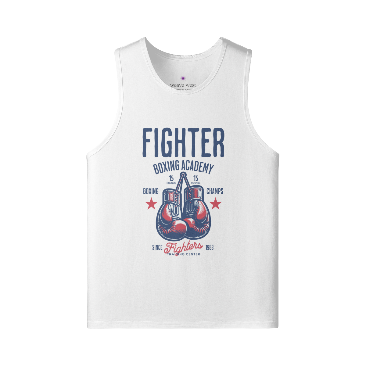 High Quality Oversized Cotton Longline Loose Tank Fighter - Weave West