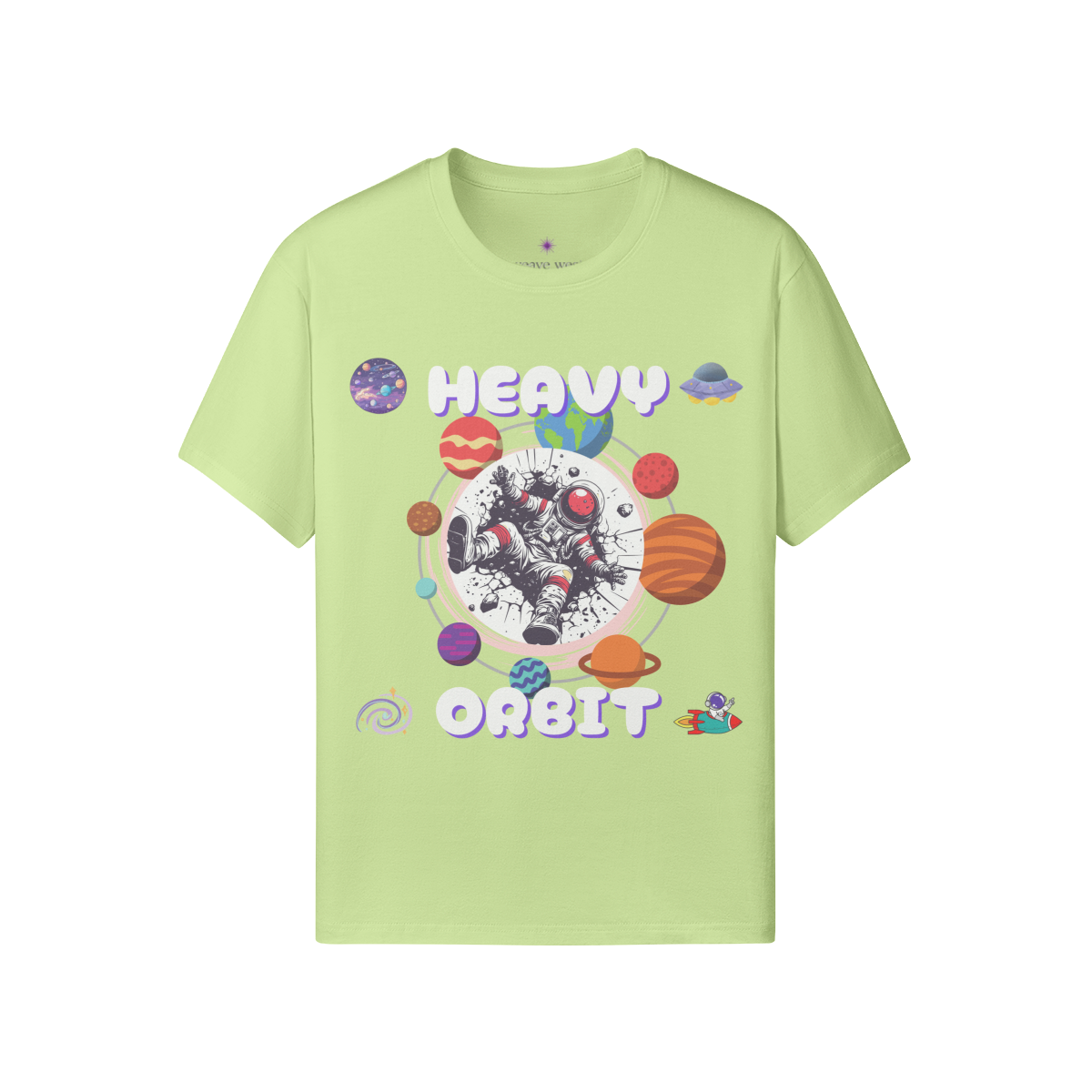 Soft Cotton Graphic T-shirt (Heavy Orbit)