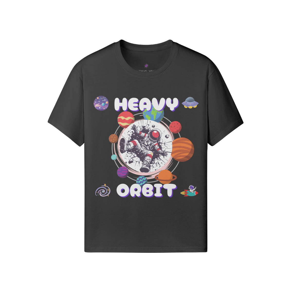 Soft Cotton Graphic T-shirt (Heavy Orbit)