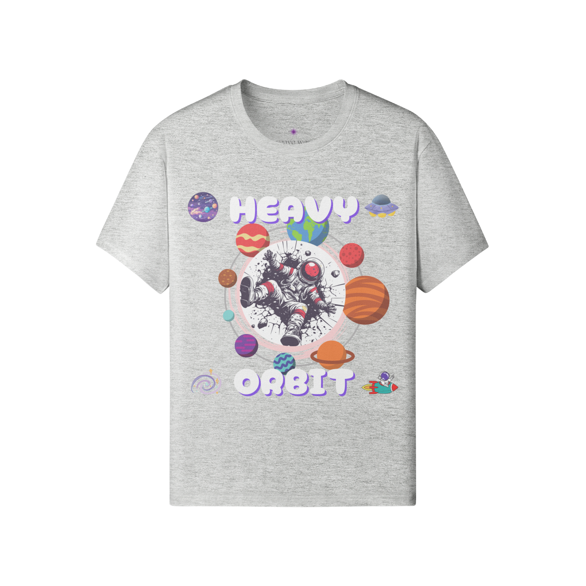 Soft Cotton Graphic T-shirt (Heavy Orbit)