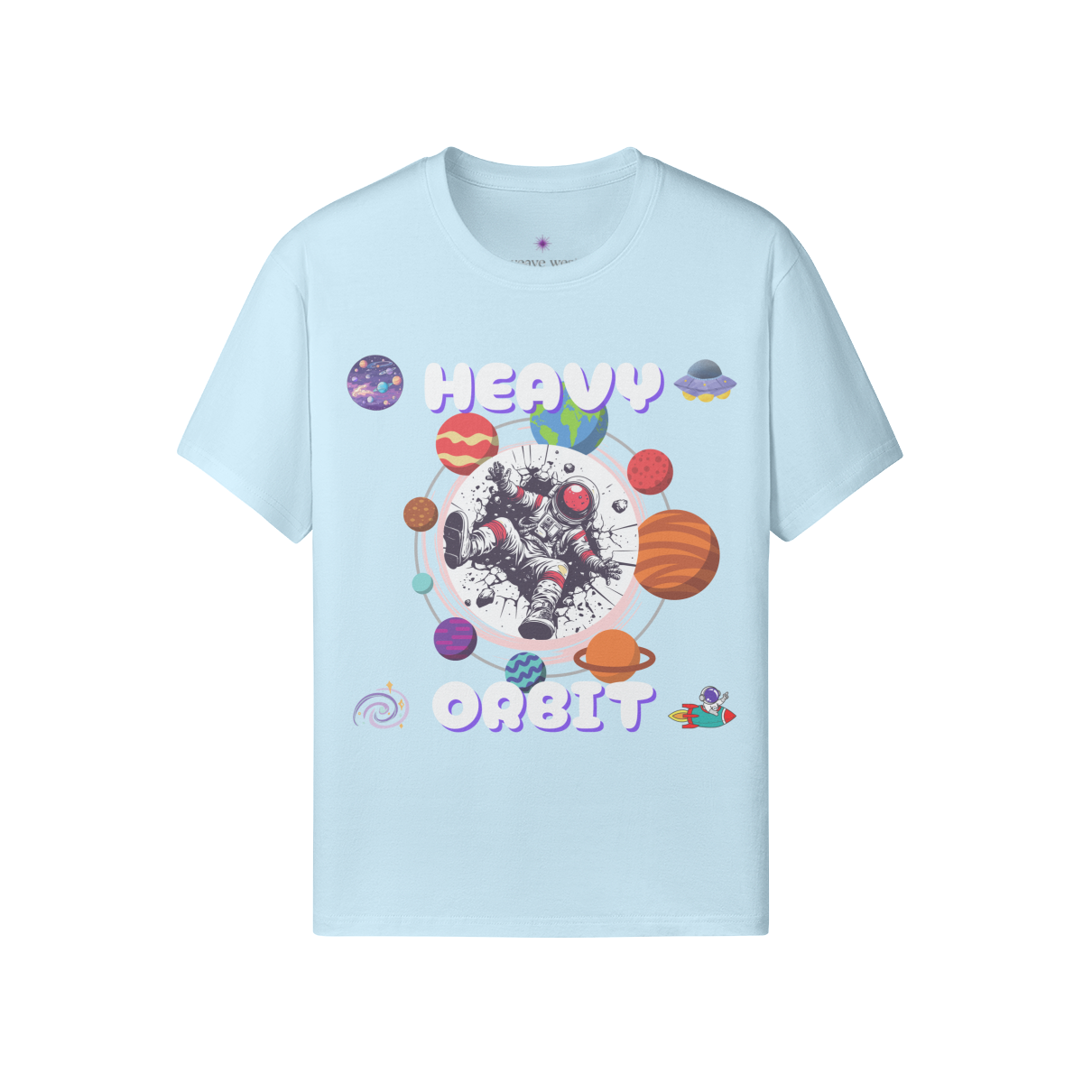 Soft Cotton Graphic T-shirt (Heavy Orbit)