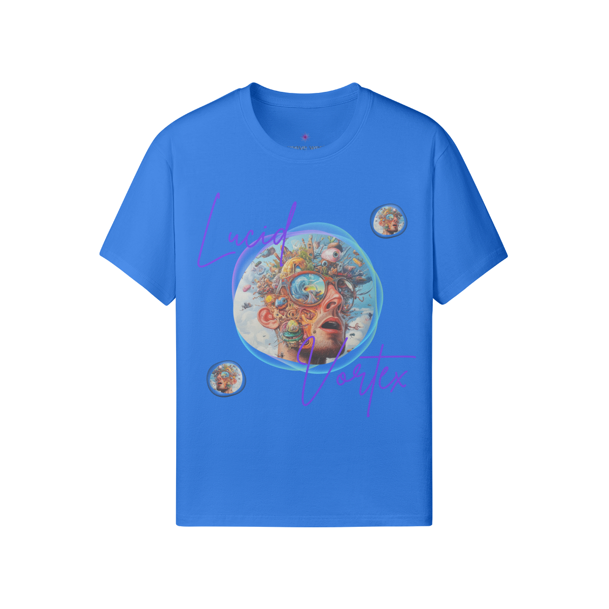 Soft Cotton Graphic T-shirt (Lucid Vortex)