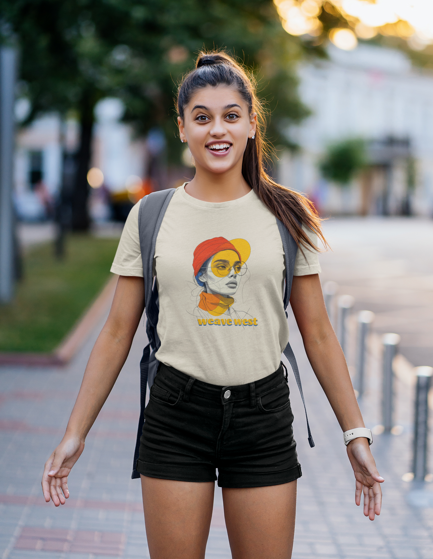 Soft Cotton Tee Hesitation - Weave West
