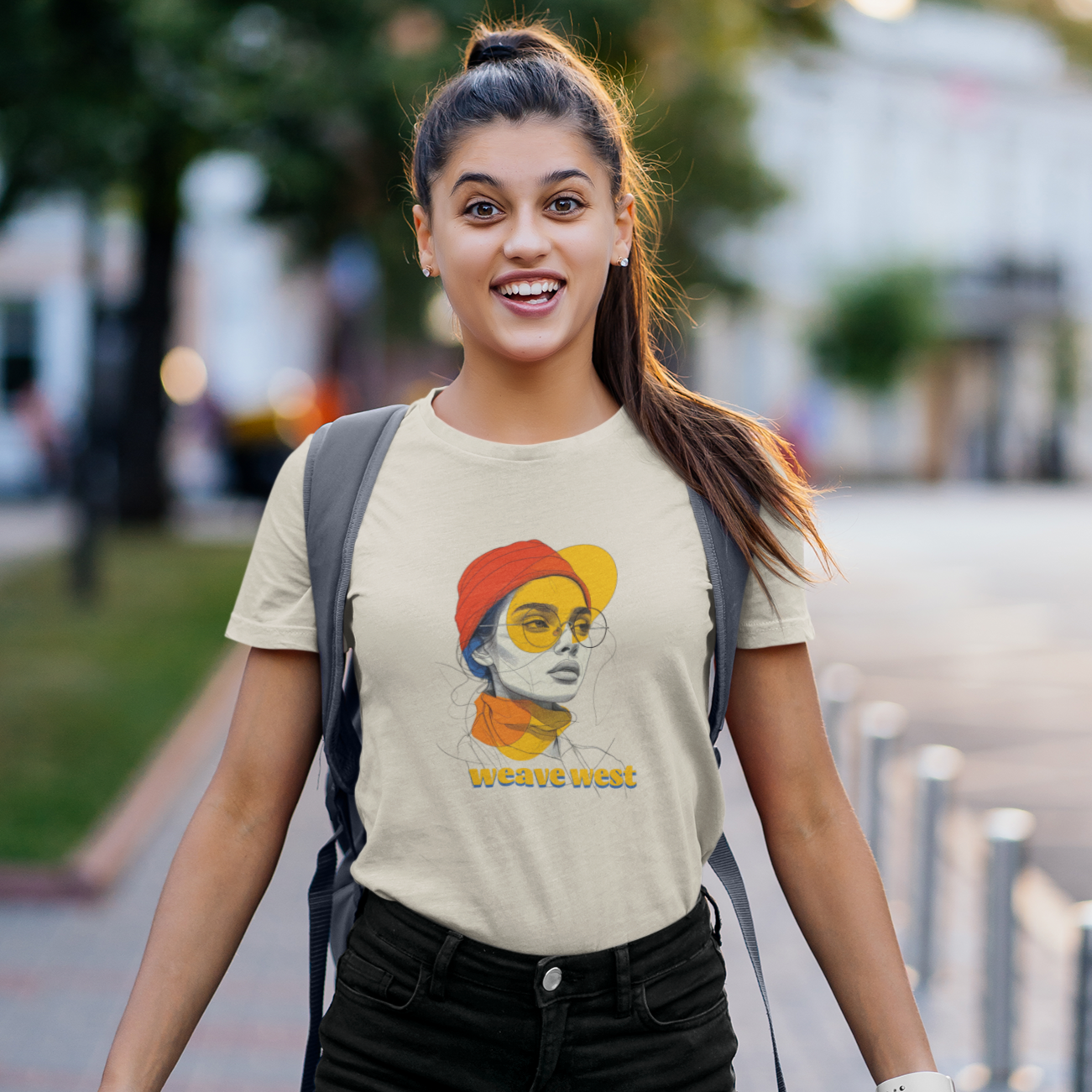 Soft Cotton Tee Hesitation - Weave West