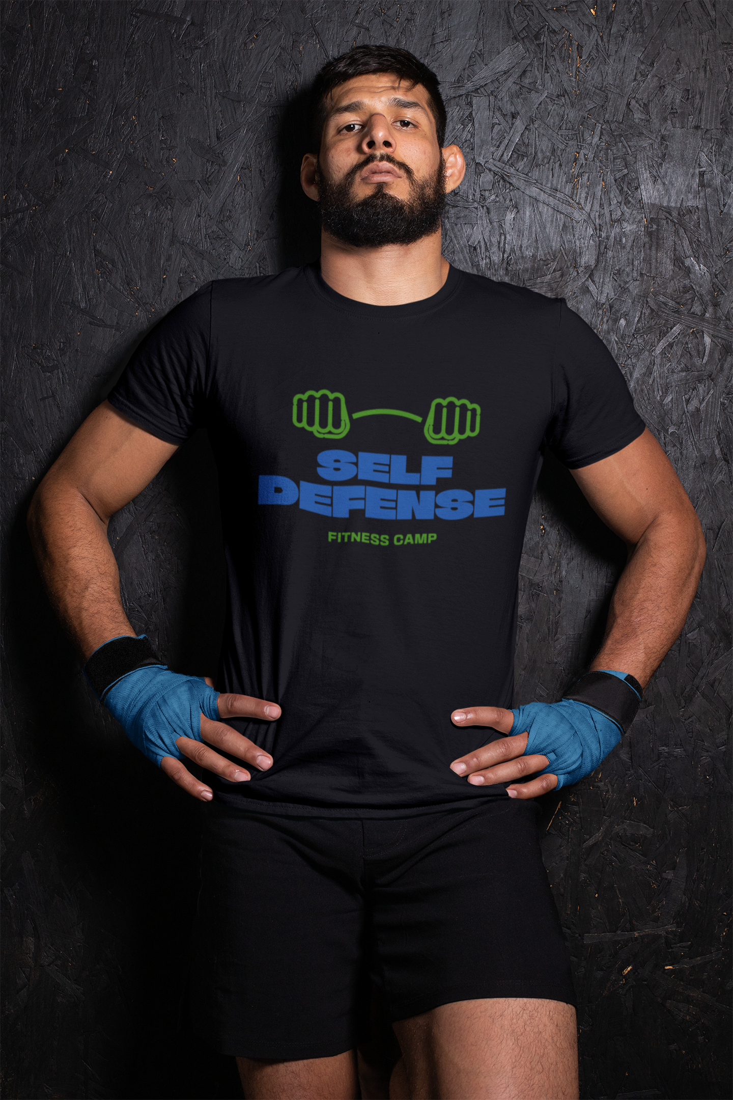Premium Classic Fit Cotton Tee Self Defense - Weave West