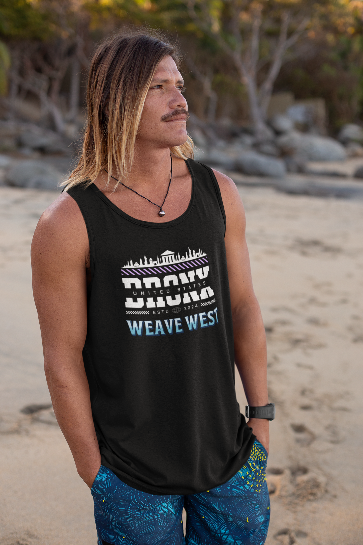 Polyester Wrinkle Free Sleeveless Tank (Bronx) - Weave West