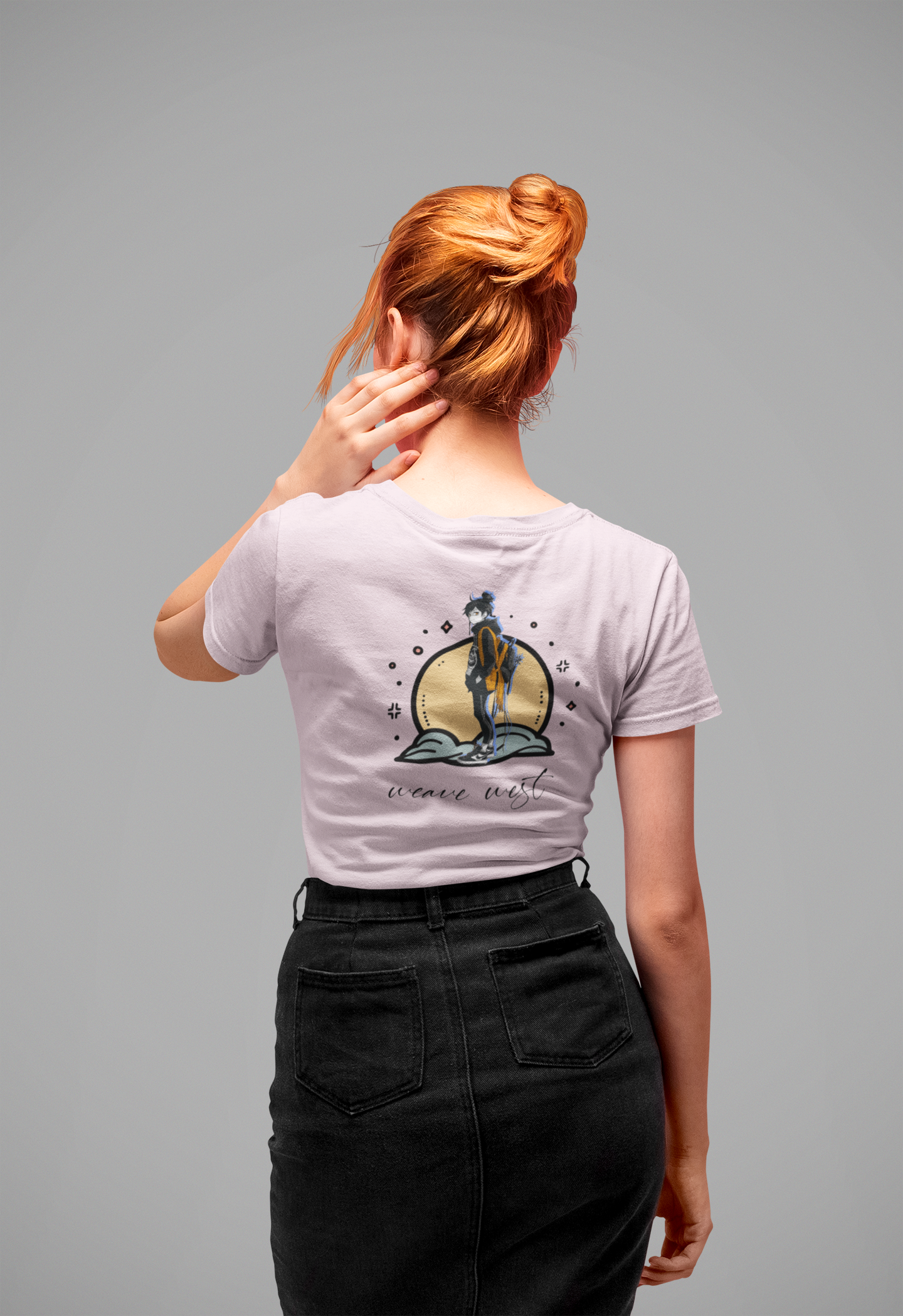Soft Cotton Tee Rukia Kuchiki - Weave West