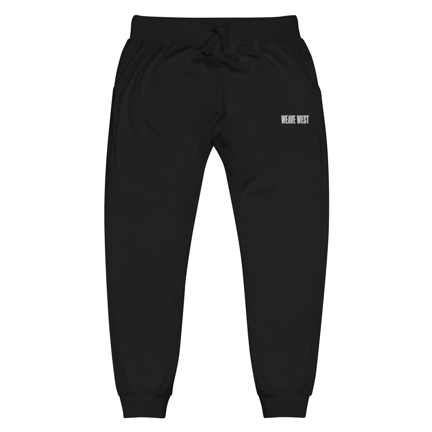 Soft Slim Fit Fleece Joggers (Logo3) - Weave West
