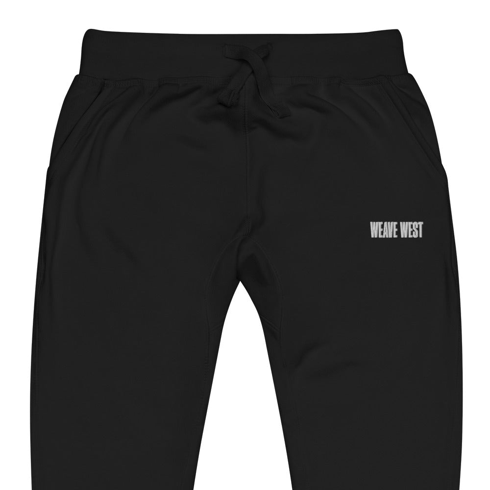 Soft Slim Fit Fleece Joggers (Logo3) - Weave West