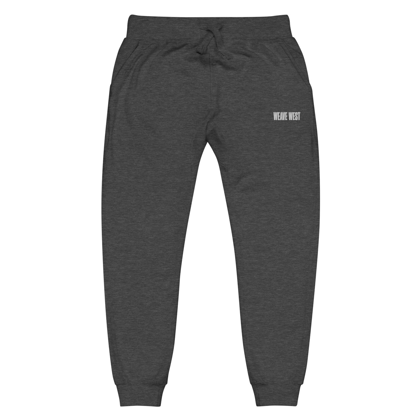 Soft Slim Fit Fleece Joggers (Logo3) - Weave West