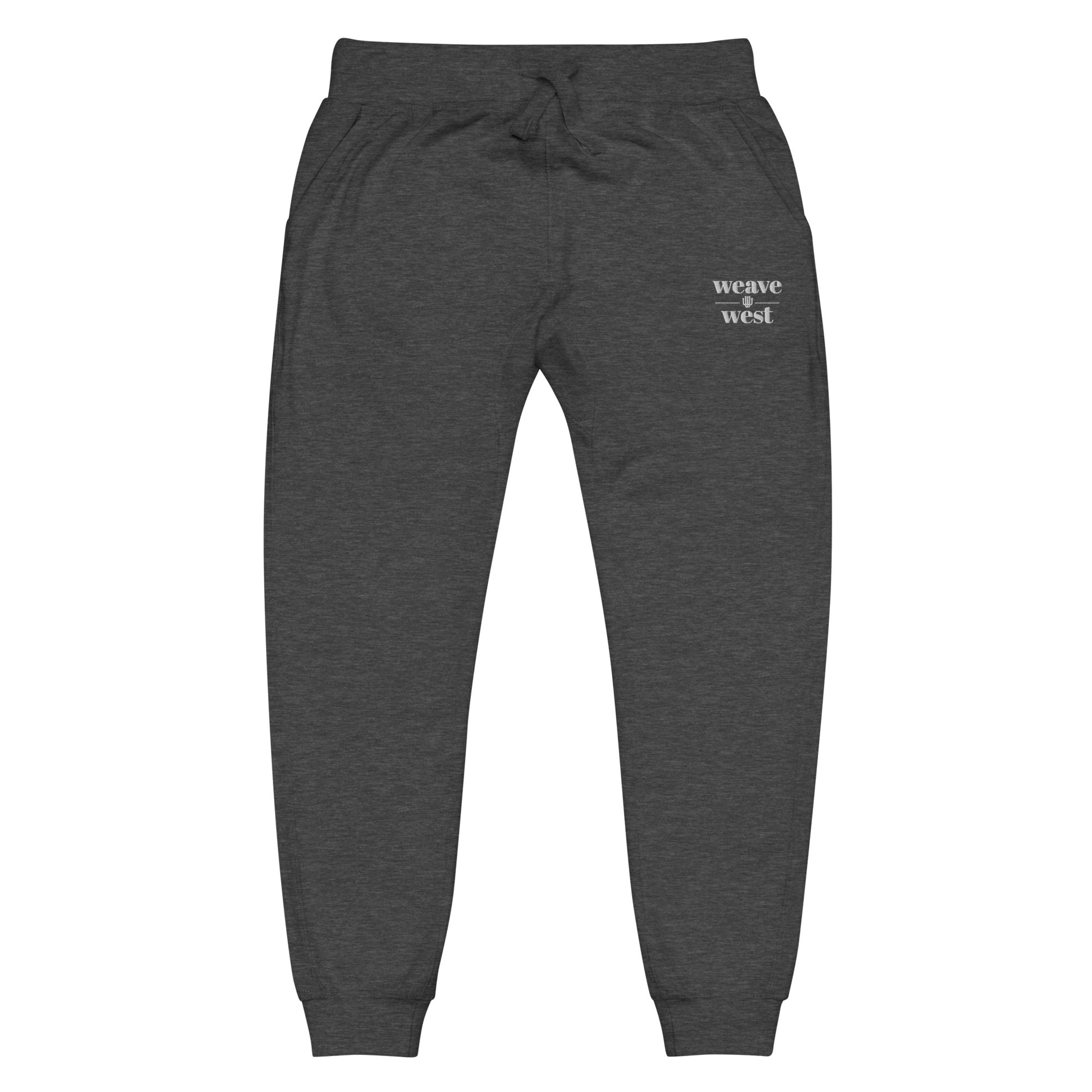 Soft Slim Fit Fleece Joggers (Logo4) - Weave West