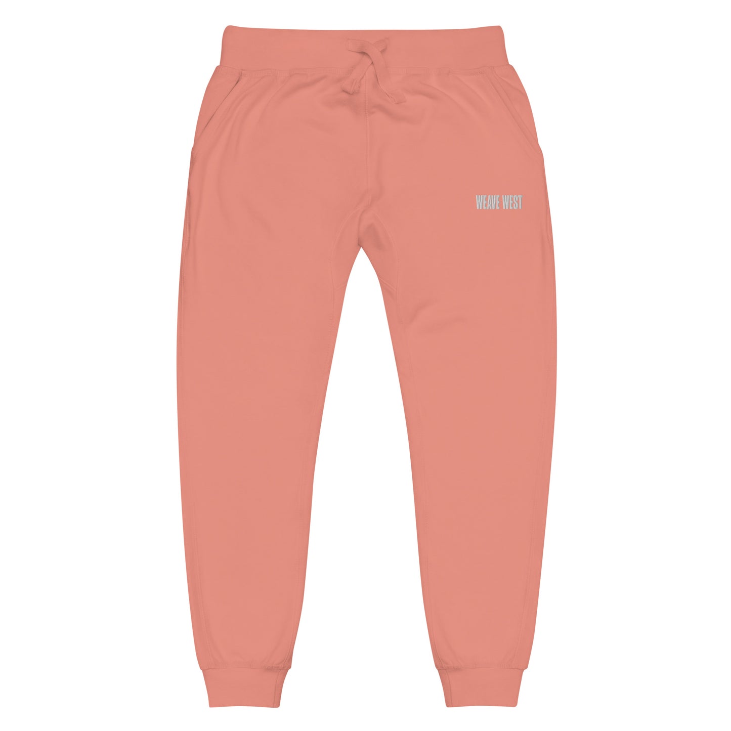 Soft Slim Fit Fleece Joggers (Logo3) - Weave West