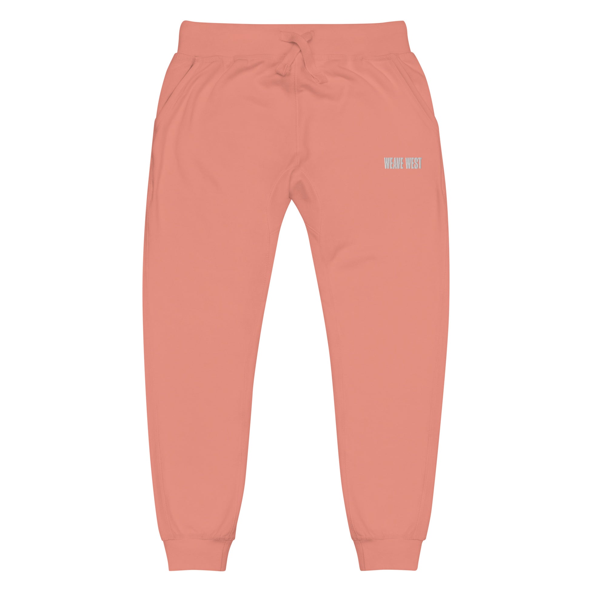 Soft Slim Fit Fleece Joggers (Logo3) - Weave West