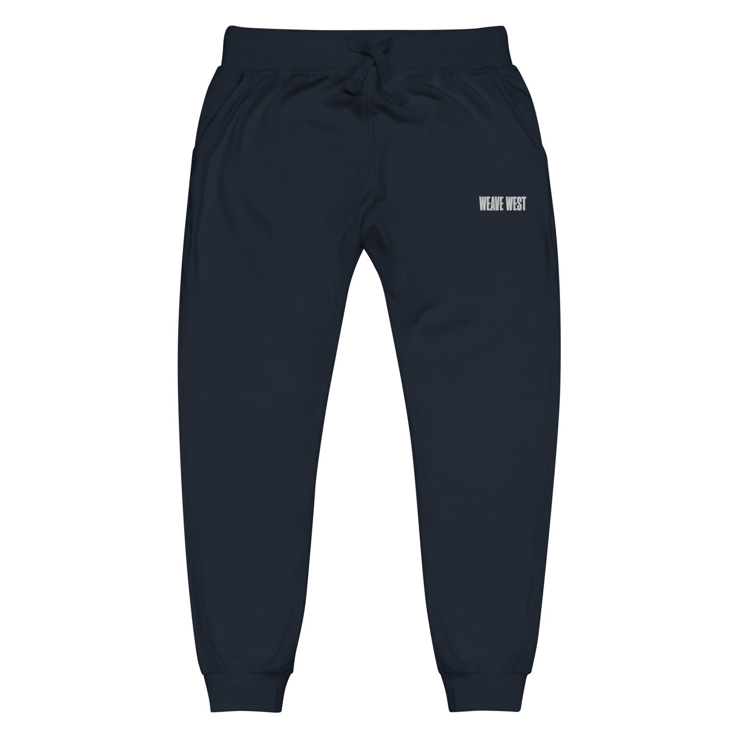 Soft Slim Fit Fleece Joggers (Logo3) - Weave West