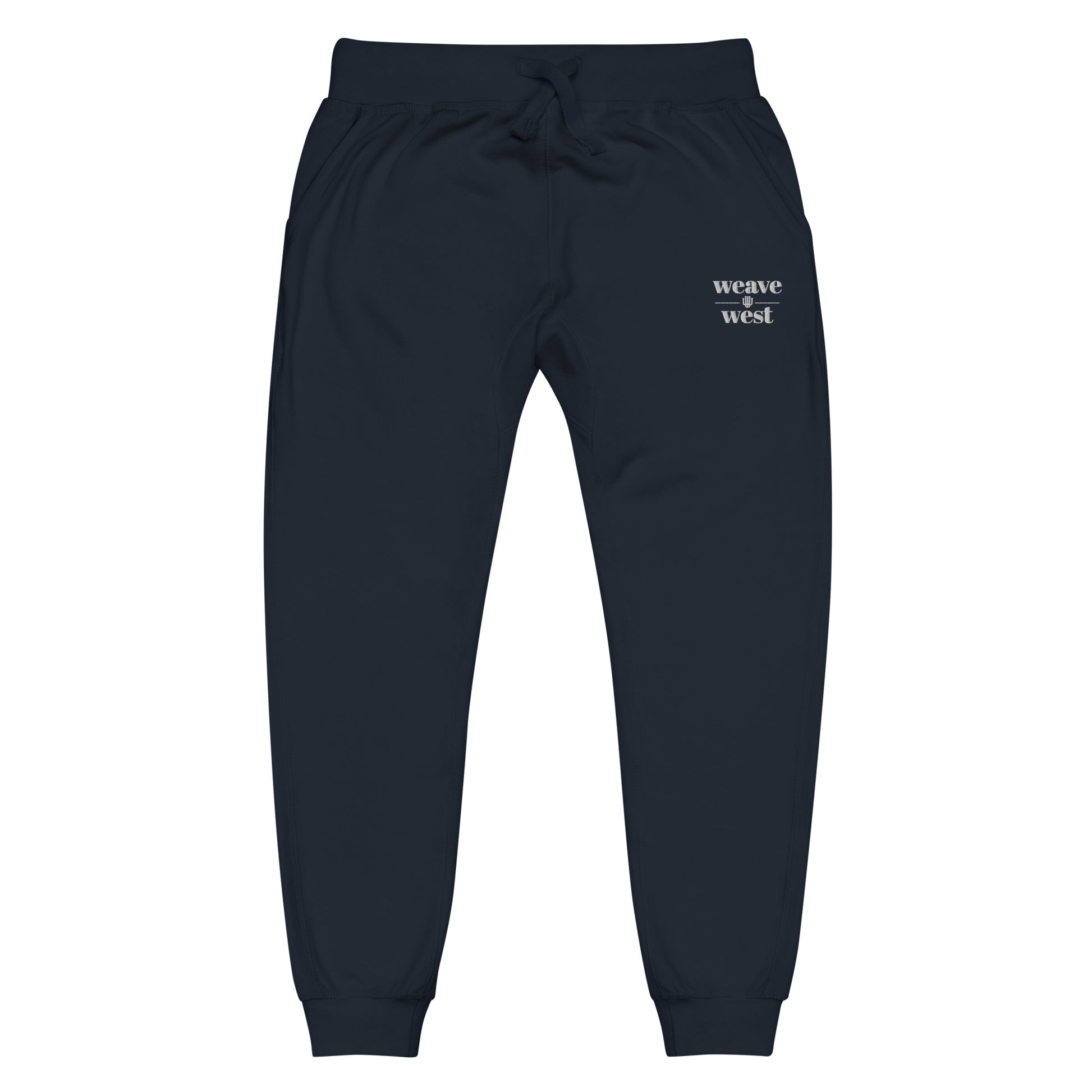 Soft Slim Fit Fleece Joggers (Logo4) - Weave West
