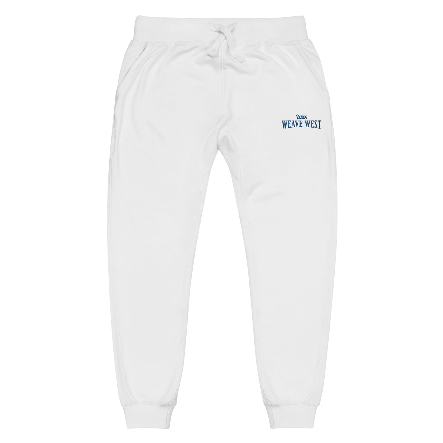 Soft Slim Fit Fleece Joggers (Logo2) - Weave West